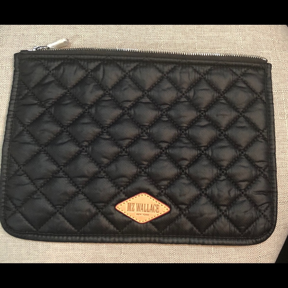 NWOT MZ Wallace Black Avery Pouch